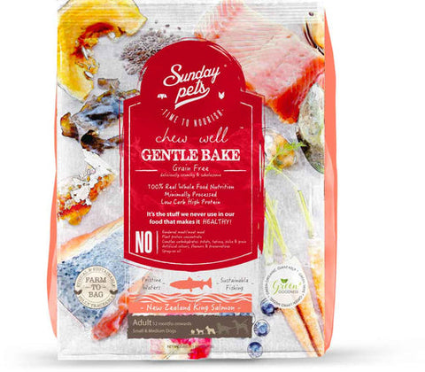 Sunday Pets - Dog - Gently Baked - GF - Salmon With Tripe - 1.3kg