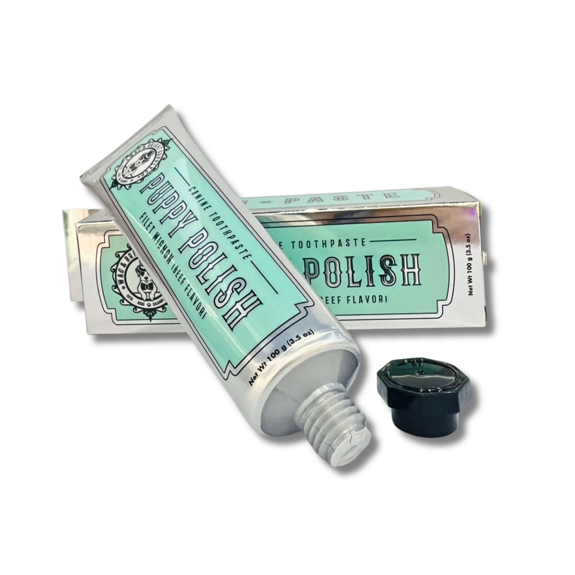 Dg Toothpaste Wag & Bright- Puppy Polish - Natural Canine Toothpaste - Filet Mignon ...