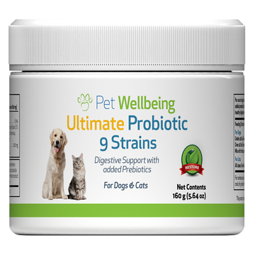 Ultimate Probiotic 9 Strains - with Prebiotics for Dogs