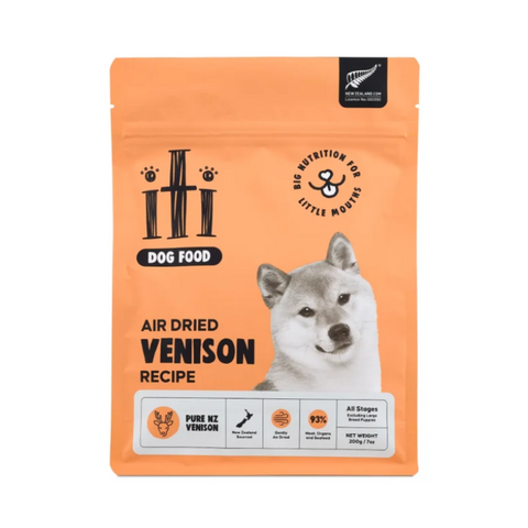 iTi - Dog - Air-Dried - Venison - Pouches - 200g