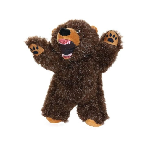 Tuffy Toys - Mighty Jr Angry Animals Bear