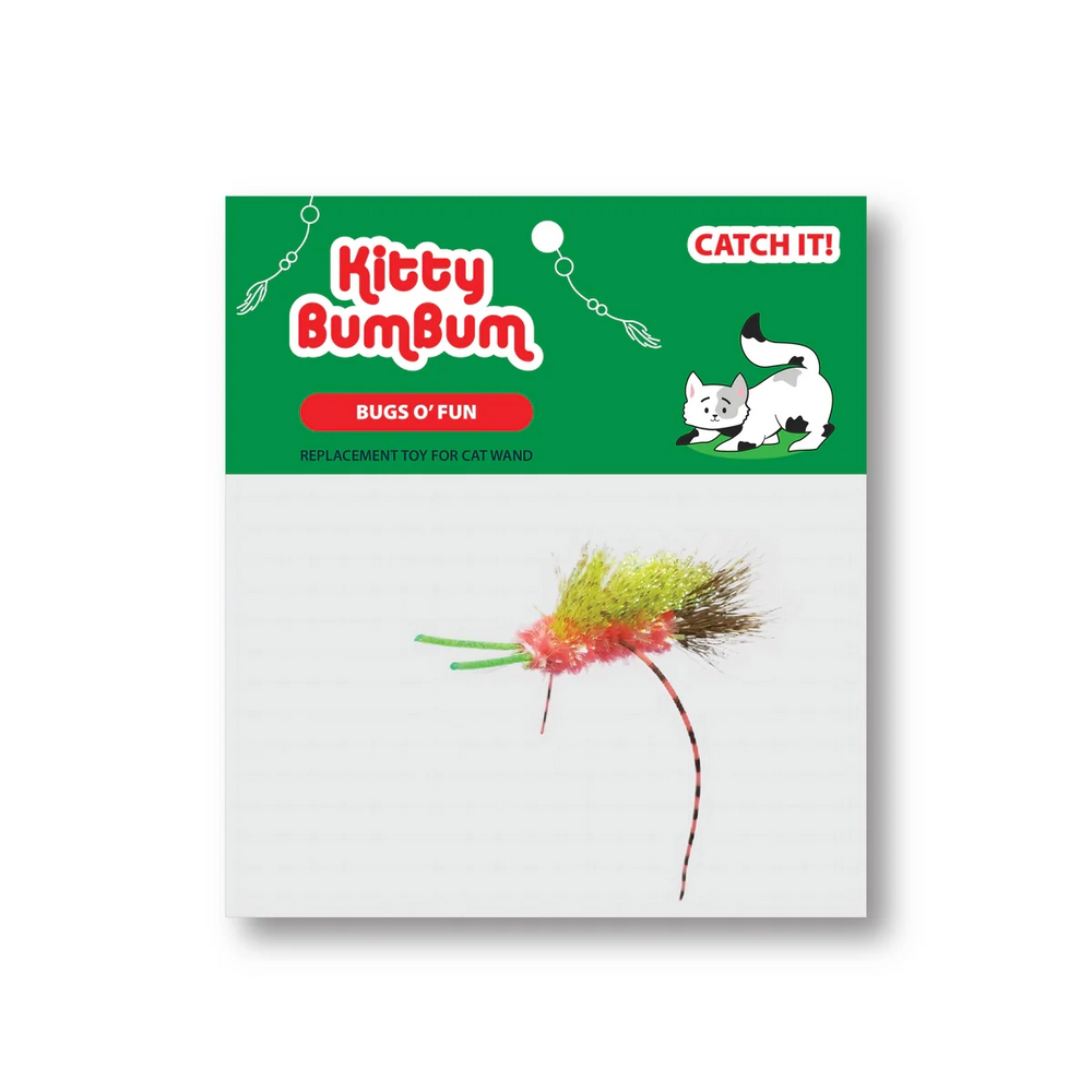 Kitty Bum Bum - Bugs O' Fun Crawling Insect - Cat Toy