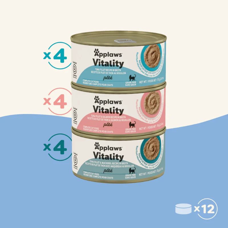 
                  
                    Applaws - Can - Cat - Vitality - Multipack - 70g x 12
                  
                