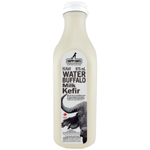 Happy Days - Raw Buffalo Milk Kefir 975ml (Frozen Food) (Only Deliver to Metro Vancouver)