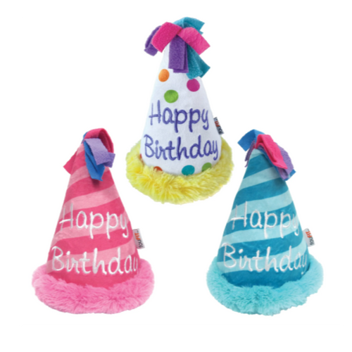 
                  
                    FoufouBRANDS - Birthday Hat Crinkle Plush - White
                  
                