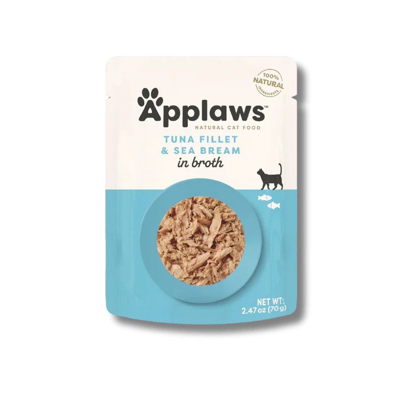 
                  
                    Applaws - Pouch - Tuna fillet & Seabream - 70g - Case/12
                  
                