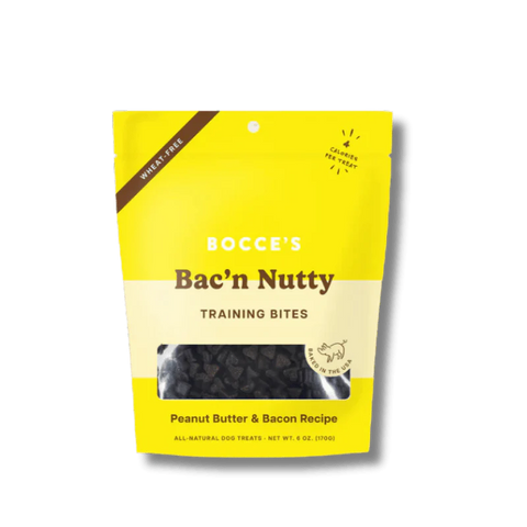 Bocce's Bakery - Training Bites - Bac'N Nutty - 6oz