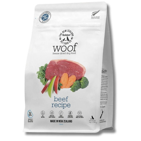 NZ Natural Pet Food Co - Freeze Dried - Food - Woof - Beef