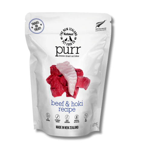 NZ Natural Pet Food Co - Freeze Dried - Food - Purr - Beef & Hoki