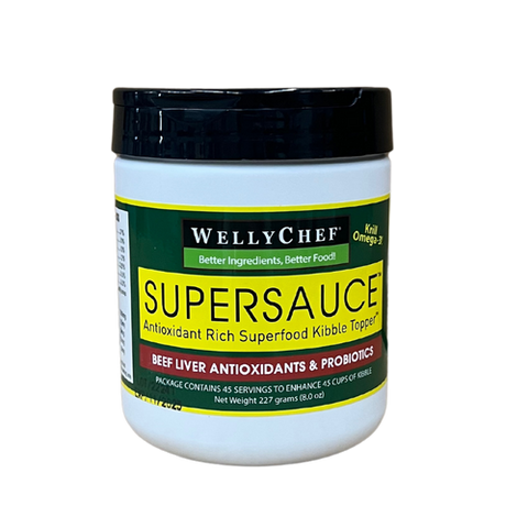 Welly Tails - SuperSauce Beef Liver & Krill Kibble Topper 227g
