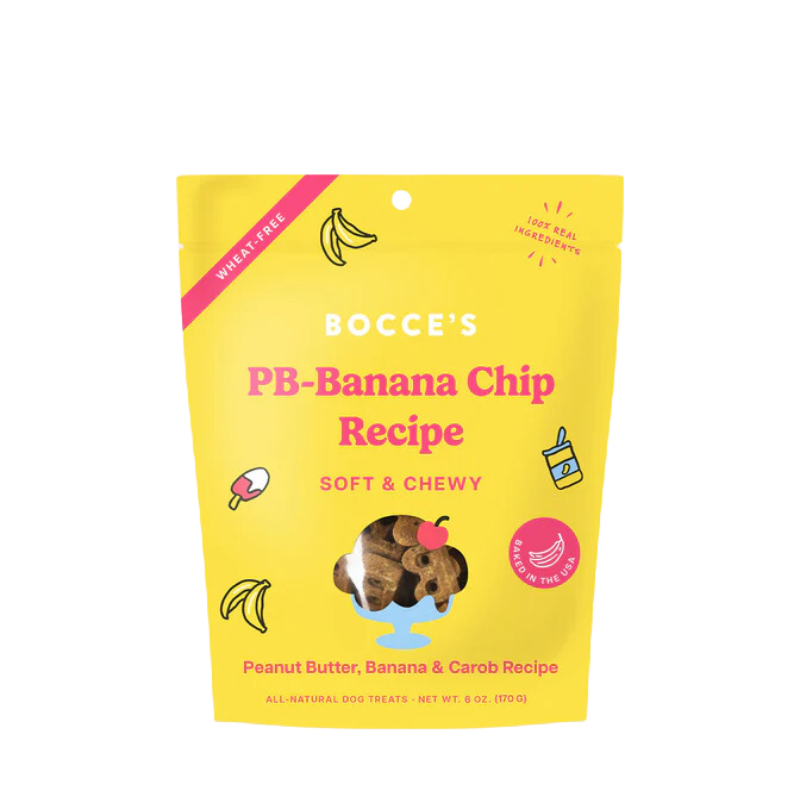 Bocce's Bakery - Peanut Butter Banana Chip Soft & Chewy - 6oz