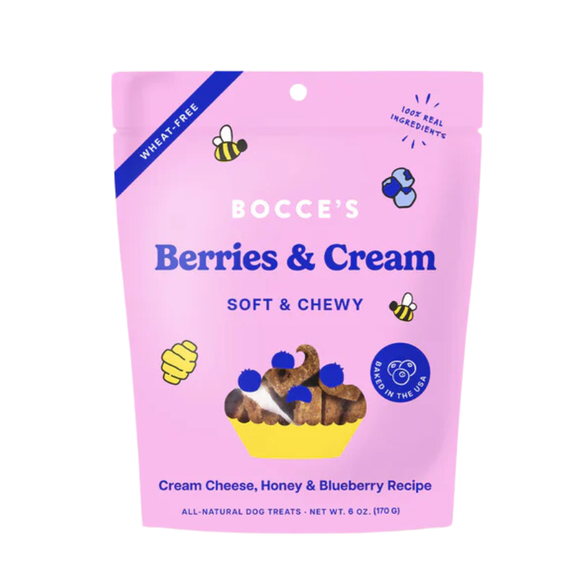 Bocce's Bakery - Berries & Cream Soft & Chewy - 6oz