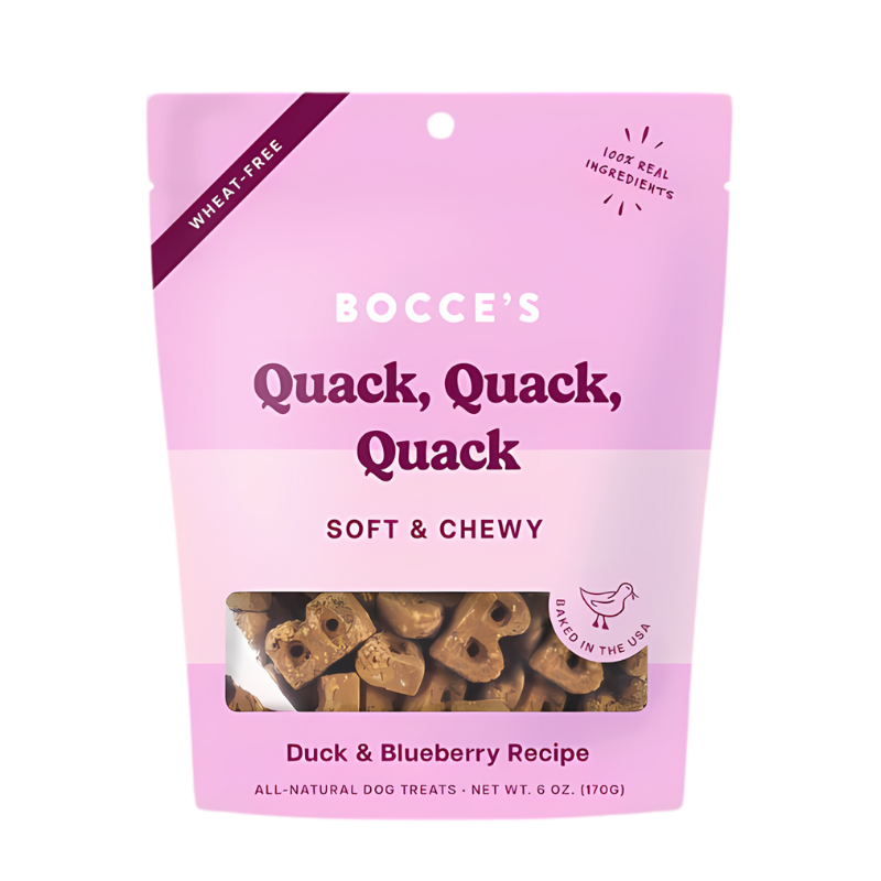 Bocce's Bakery - Quack Quack Quack Soft & Chewy - 6oz