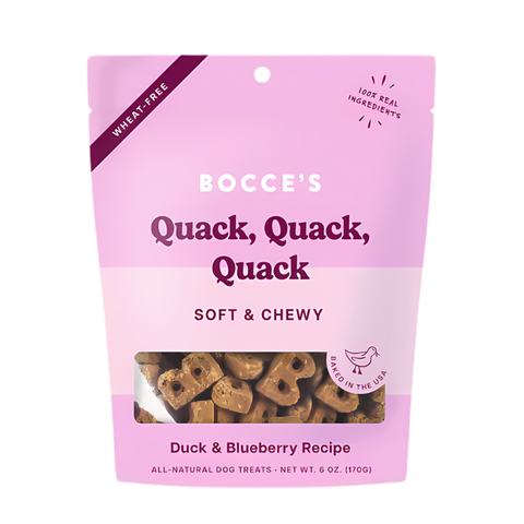 Bocce's Bakery - Soft & Chewy - Quack Quack Quack - 6oz