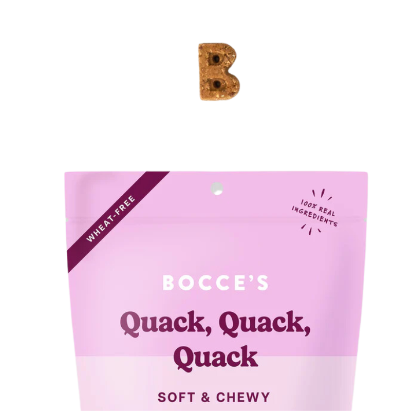 
                  
                    Bocce's Bakery - Quack Quack Quack Soft & Chewy - 6oz
                  
                