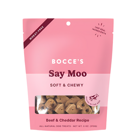 Bocce's Bakery - Soft & Chewy - Say Moo - 6oz