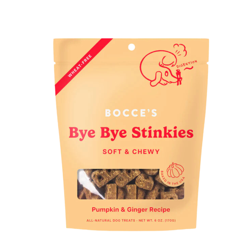 Bocce's Bakery - Soft & Chewy Bye Bye Stinkies - 6oz