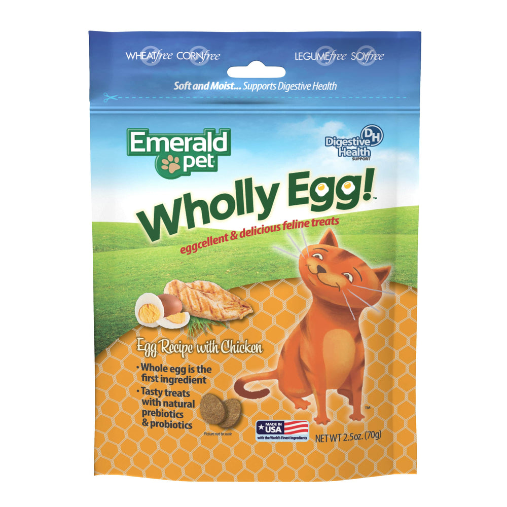 Emerald Pet - Cat -Wholly Egg - Chicken - 2.5 oz