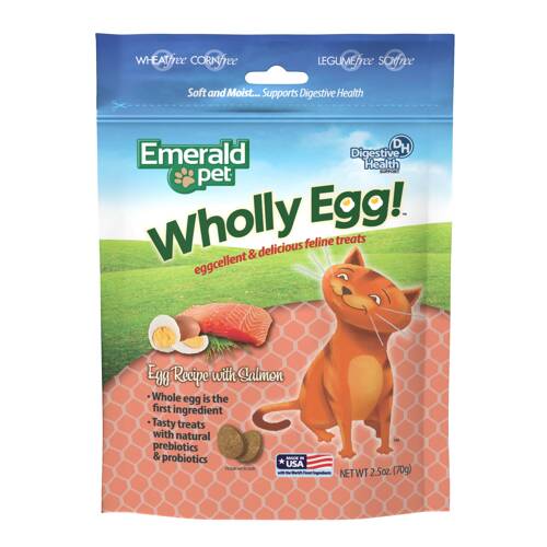 Emerald Pet - Cat -Wholly Egg - Salmon - 2.5 oz