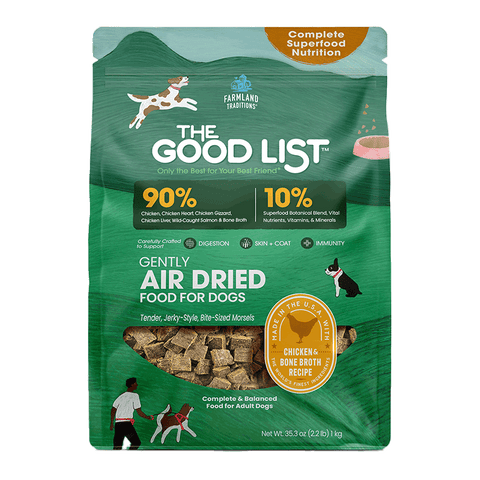 Farmland Traditions - Dog - Air-Dried - The Good List - Superfood - Chicken