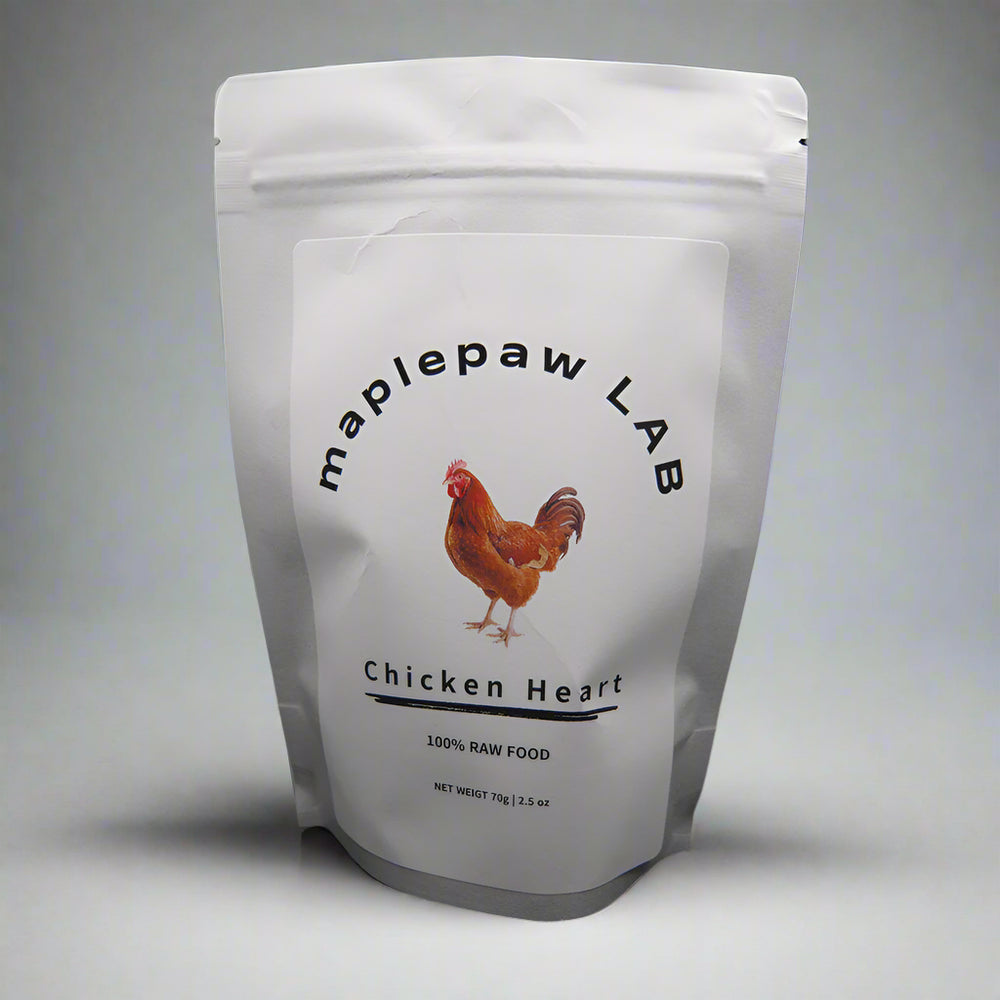 maplepaw LAB, Chicken Hearts Dried Raw Treats