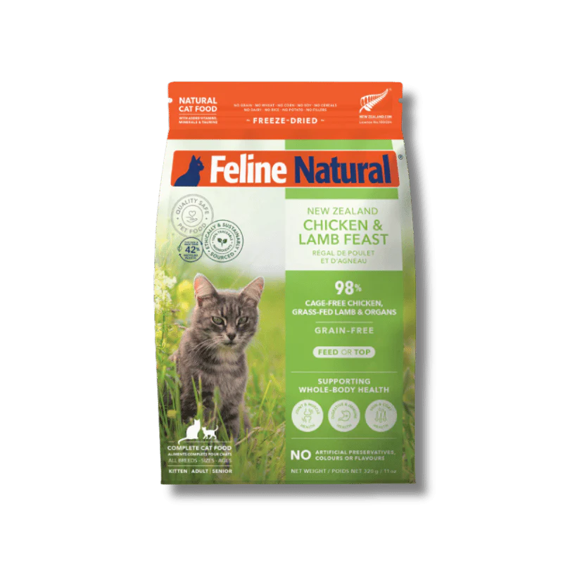 
                  
                    Feline Natural - Freeze-Dried - Chicken & Lamb Feast
                  
                
