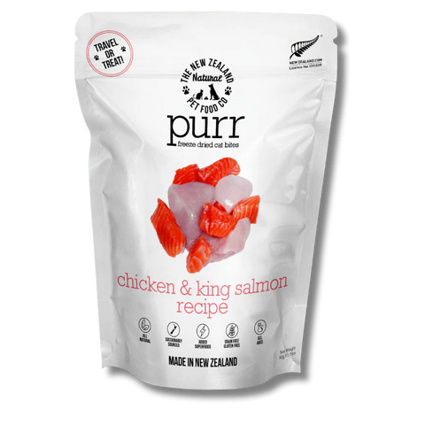 NZ Natural Pet Food Co - Freeze Dried - Treats - Purr - Chicken & Salmon