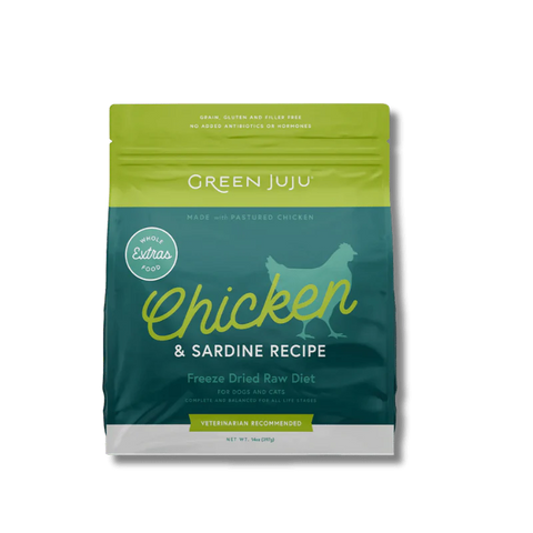 Green Juju - Freeze-Dried - Chicken & Sardine - 14oz