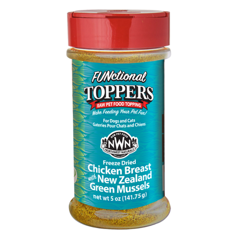 Northwest Naturals - Functional Topper - Chicken Breast with NZ Green Mussles - 5oz