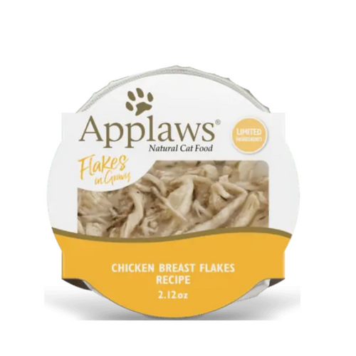 Applaws - Pots - Chicken Flakes in Gravy - 60g - Case/18