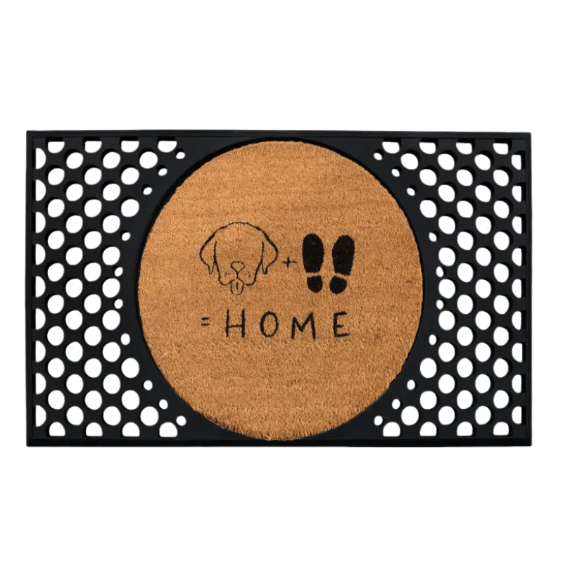 4 Cats & Dogs - Convertible Mat - Dog + Feet = Home (Frame Included)