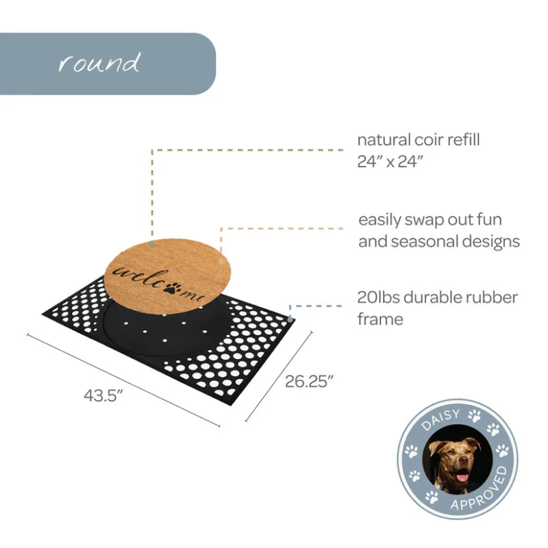 
                  
                    4 Cats & Dogs - Convertible Mat - Paw & Foot (Frame Included)
                  
                