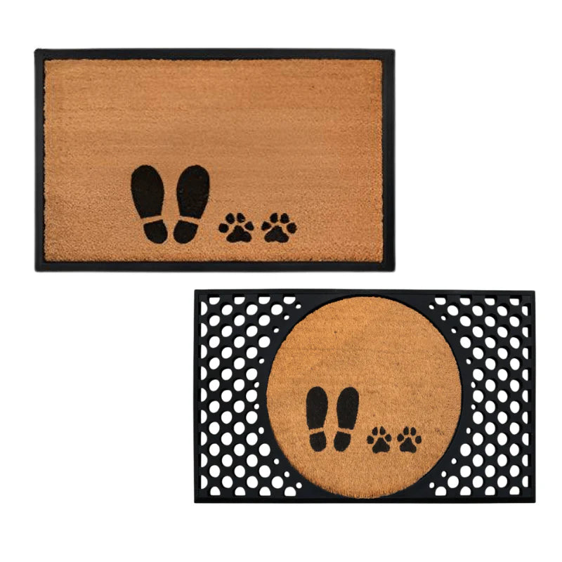 4 Cats & Dogs - Convertible Mat - Paw & Foot (Frame Included)
