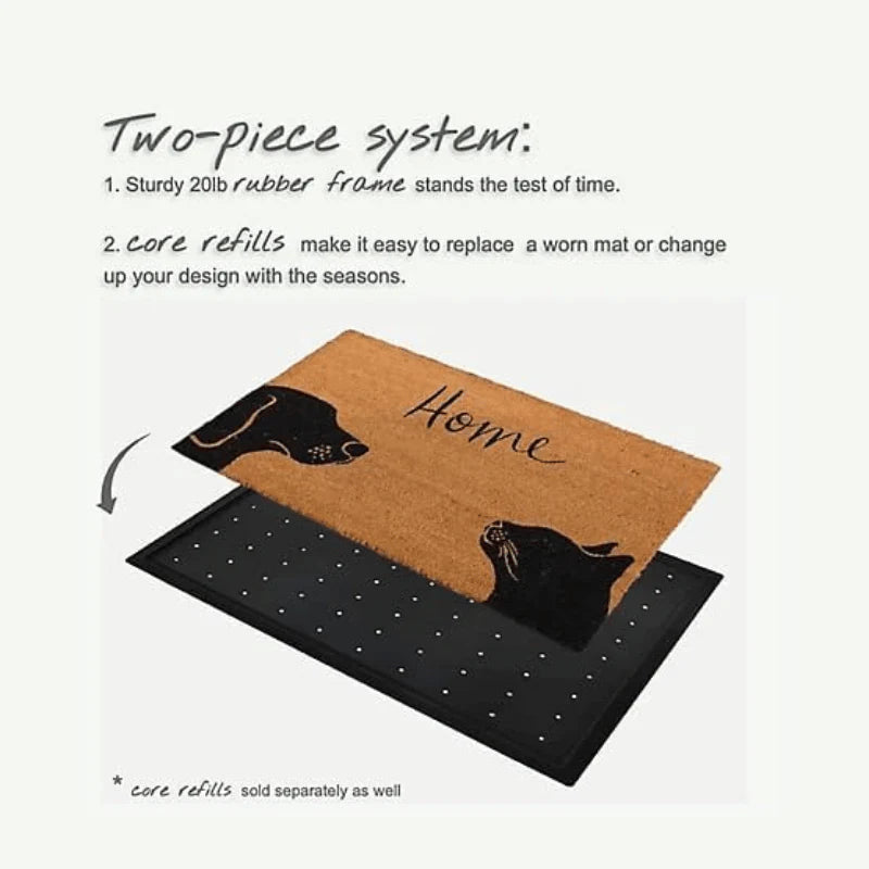 
                  
                    4 Cats & Dogs - Convertible Mat - Welcome & Paw (Frame Included)
                  
                