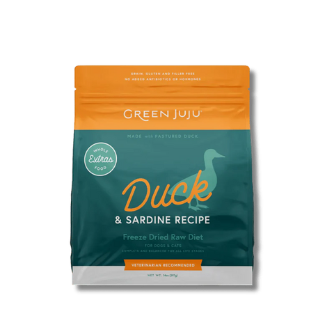 Green Juju - Freeze-Dried - Duck & Sardine - 14oz