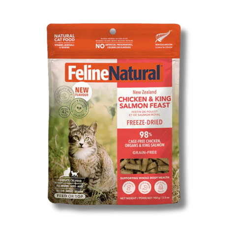Feline Natural - Freeze-Dried - Chicken & Salmon Feast