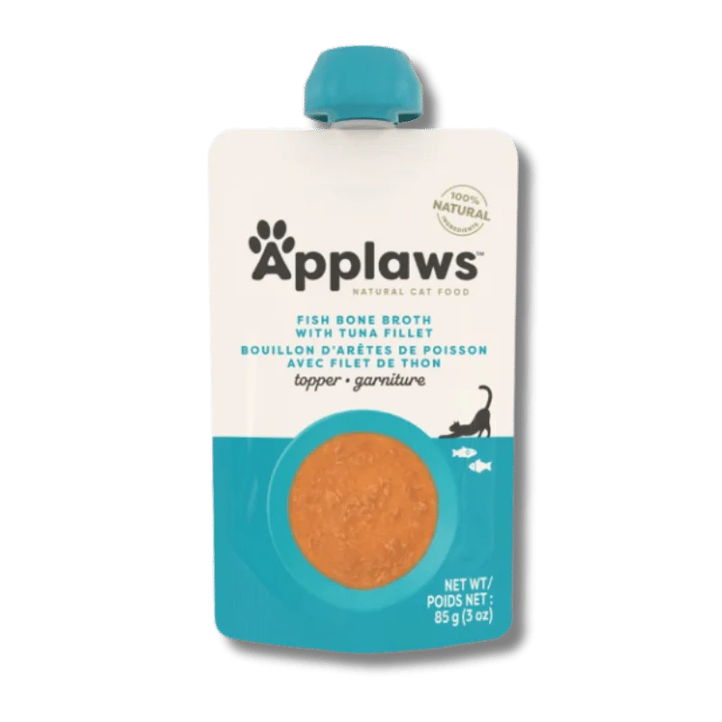 
                  
                    Applaws - Pouch: Fish Bone Broth w/ Tuna Fillet (Cat) - 85g X 12
                  
                