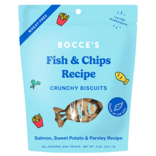 Bocce's Bakery - Fish & Chips Biscuits - 5oz