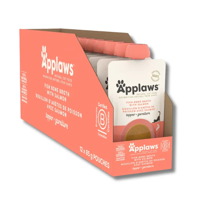 
                  
                    Applaws - Spout Pouch - Fish Bone Broth w/ Salmon - 85g (12)
                  
                