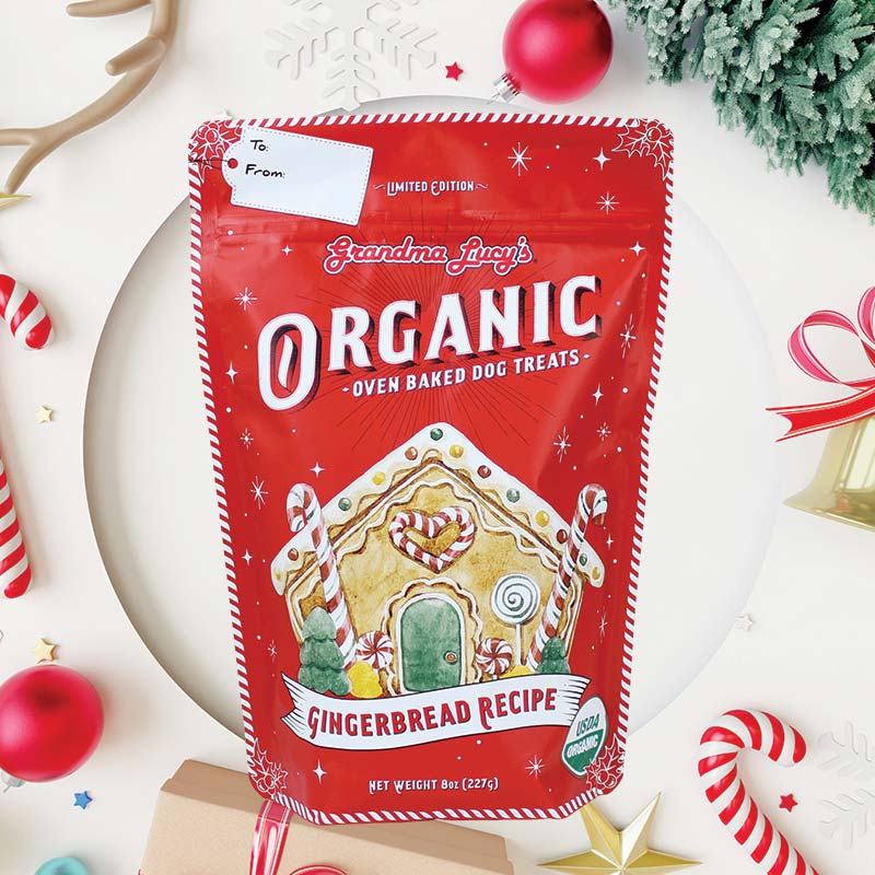 
                  
                    Grandma Lucy's - Organic Baked Treats - Gingerbread - 8oz
                  
                