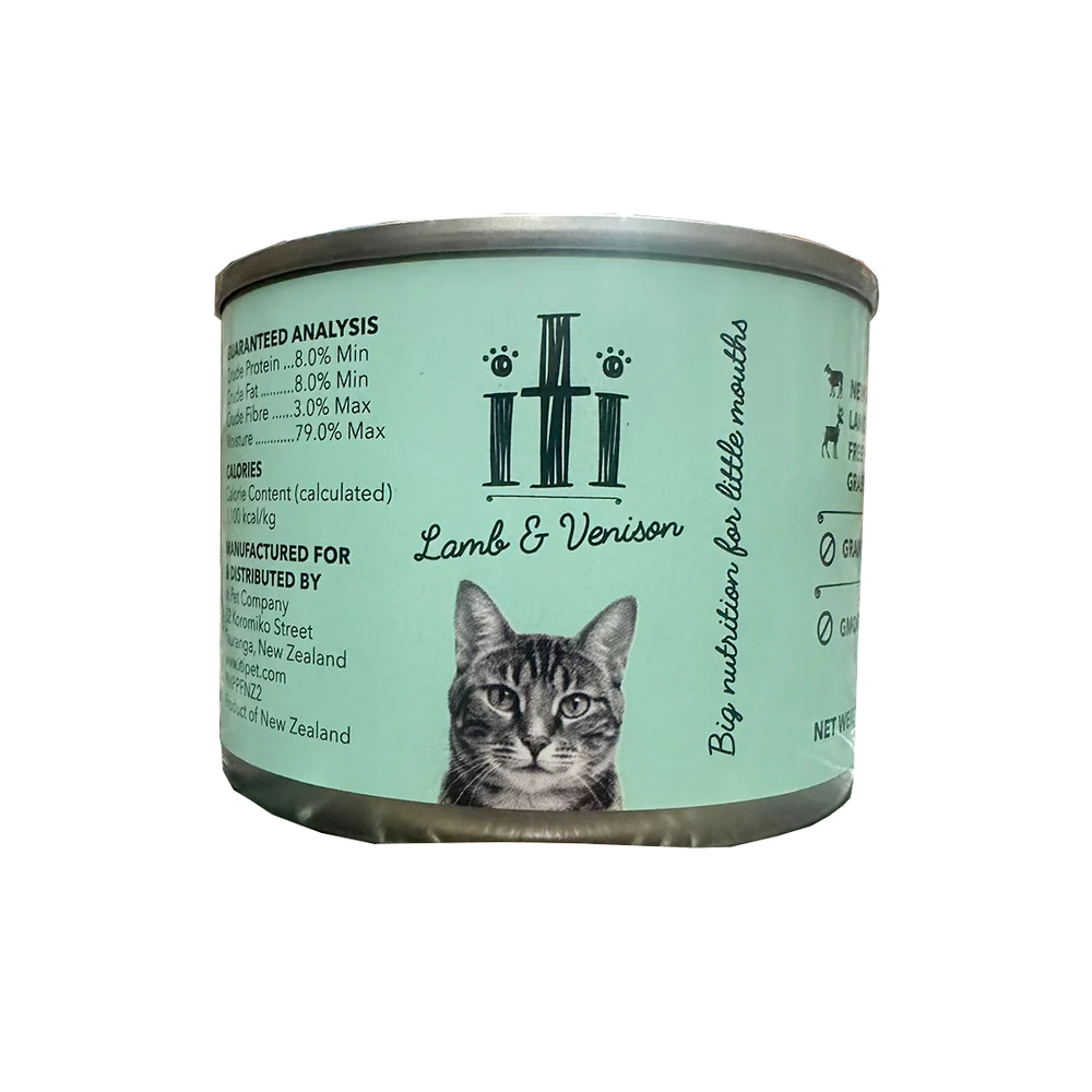 iTi - Cat - Grain Free - Canned - Lamb & Venison (175g x 24)
