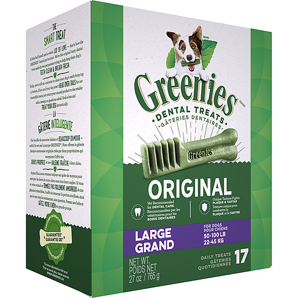 Greenies Original - Large Dog Dental Treats (17CT)