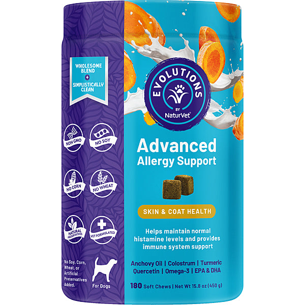 NaturVet - Advanced Allergy Soft Chews 180CT