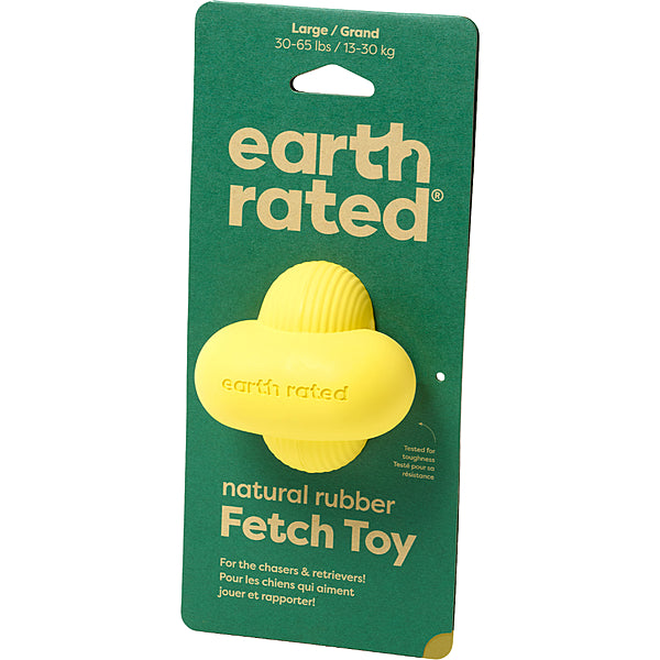 
                  
                    earth rated - Rubber Fetch Toy Yellow
                  
                