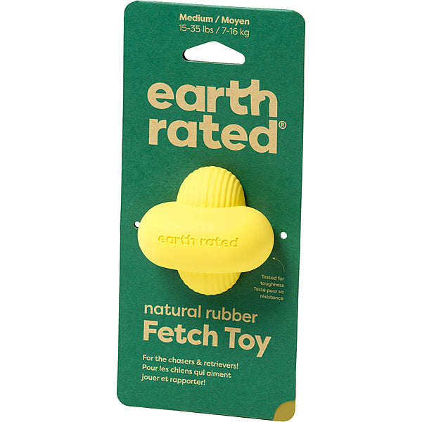 
                  
                    earth rated - Rubber Fetch Toy Yellow
                  
                