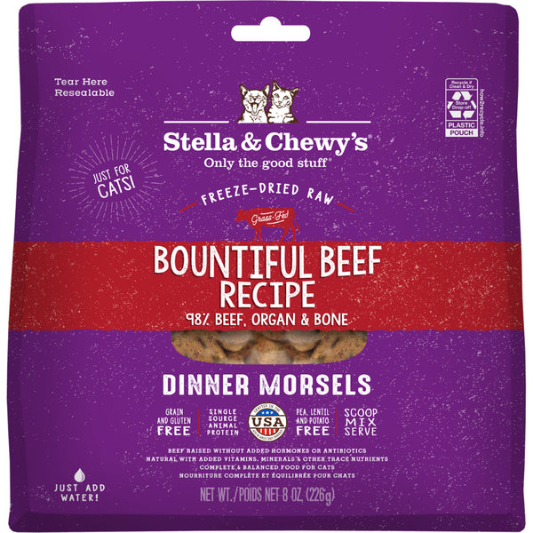 Stella & Chewy's Freeze-Dried Bountiful Beef Morsels