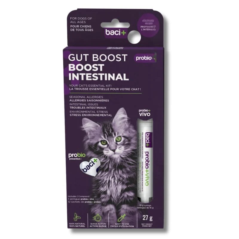 
                  
                    Baci+ -Probio+ - Intestinal Gut Boost - Cat - 27g
                  
                