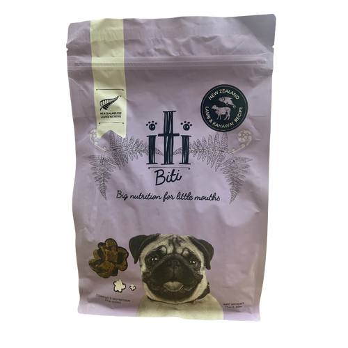 iTi -Biti -Air Dried for Dogs - Lamb & Kahawai - 1 kg