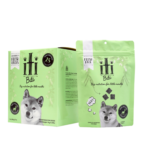 iTi -Biti -Air Dried for Dogs - Venison Pouches (5 x 200g)