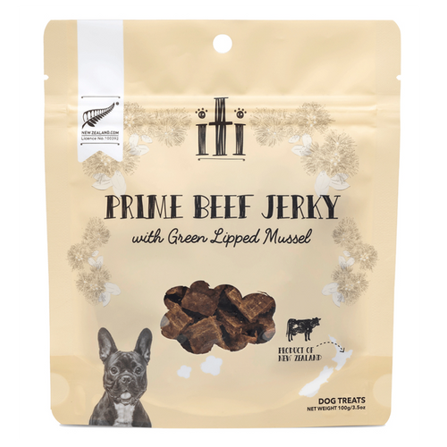 iTi - Treats - Prime Beef Jerky with Green Lipped Mussel